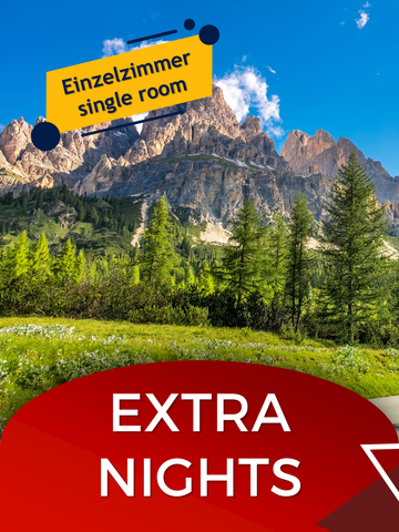 Extra nights for TOUR Transalp 2025 single room